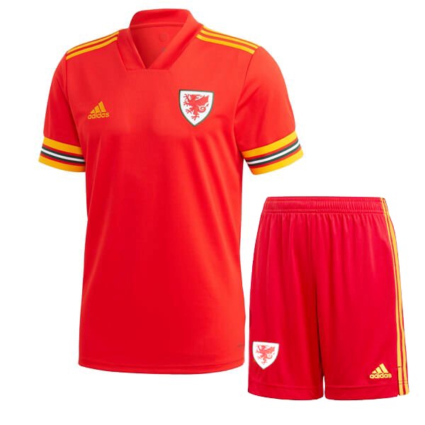 Camiseta Gales Primera equipo Niños 2020 Rojo